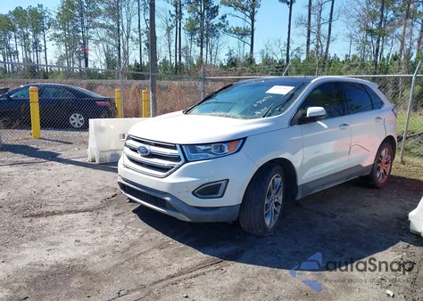 2017 Ford Edge Titanium from USA, damaged, VIN 2FMPK3K99HBB93194
